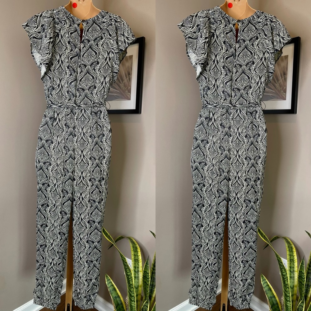 Anthropologie Zadie Satin Jumpsuit - Picture 6 of 7